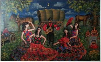 Gypsy dance. Markoff Vladimir