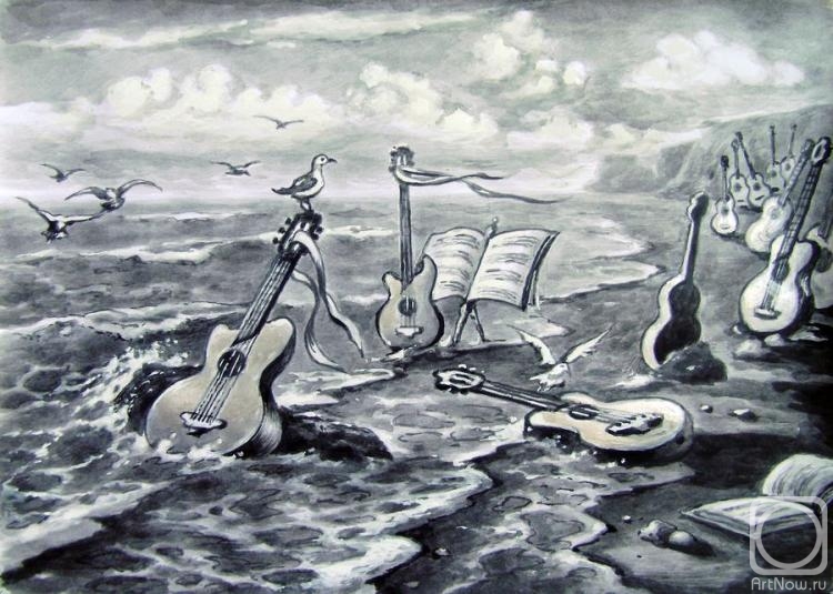 Kulagin Oleg. Island guitars