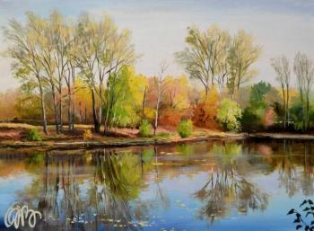 October. On the Pond. Panasyuk Natalia