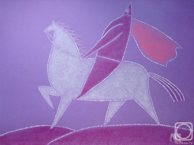 Pochechueva Mariya. Prince on a White Horse 2