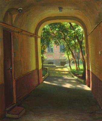 The arch in the Small Karetny lane