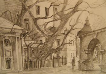 Moscow sketches 67. Gerasimov Vladimir