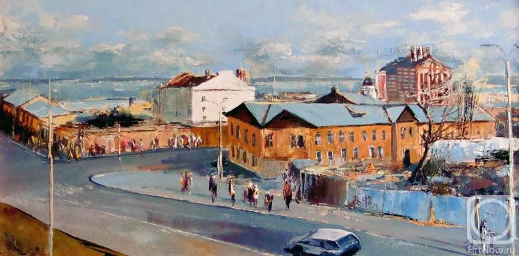 Lednev Alexsander. Samara. View of the Volga