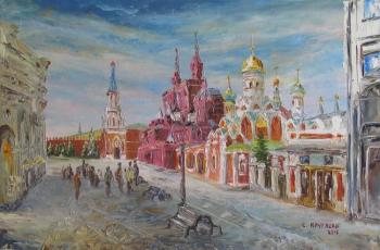 Kazan Cathedral, and St. Nicholas Tower (Buy An Icon Of The Mother Of God). Kruglova Svetlana