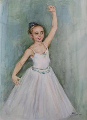 Beautiful young ballerina