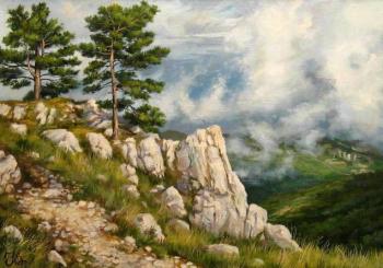 Over vanity (The Crimean Pines). Panasyuk Natalia