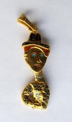 Modigliani (pendant, brooch, pendant, jewelry)