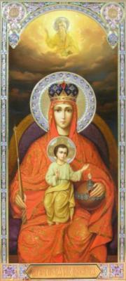 Ravi Natalia Aleksandrovna. Icon of the Theotokos of the Sovereign