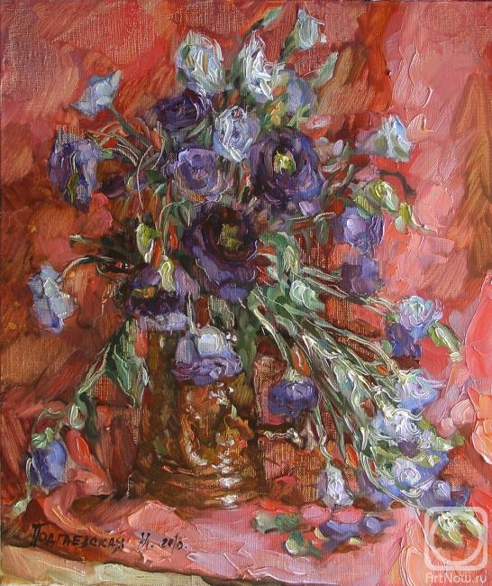 Podgaevskaya Marina. Blue flowers