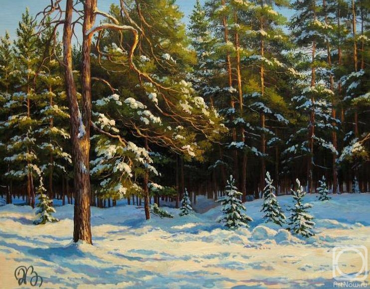 Panasyuk Natalia. Winter forest