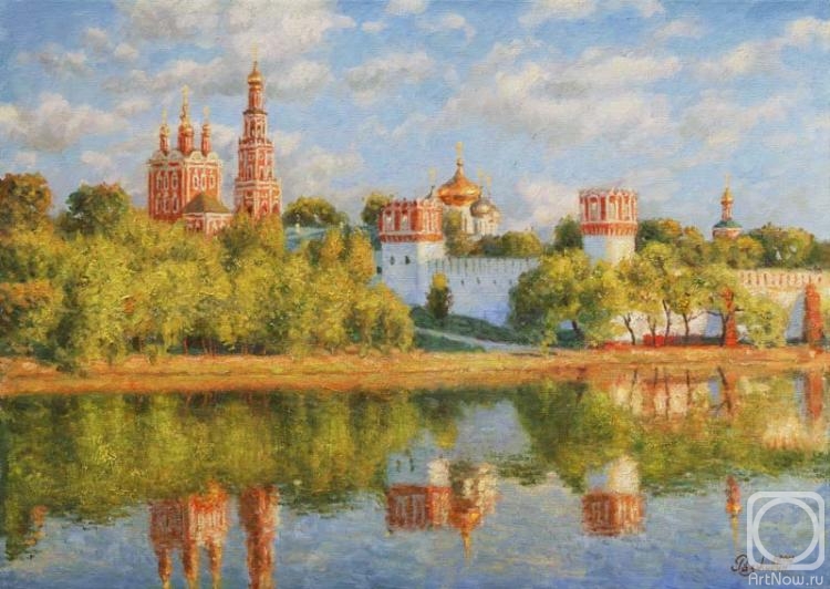 Razzhivin Igor. Novodevichy Convent in the spring