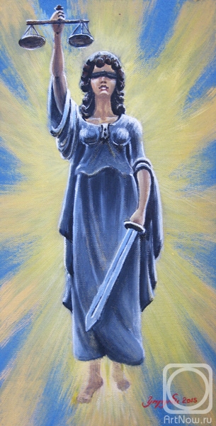 Painting «Femida boginya pravosudiya» — buy on ArtNow.ru